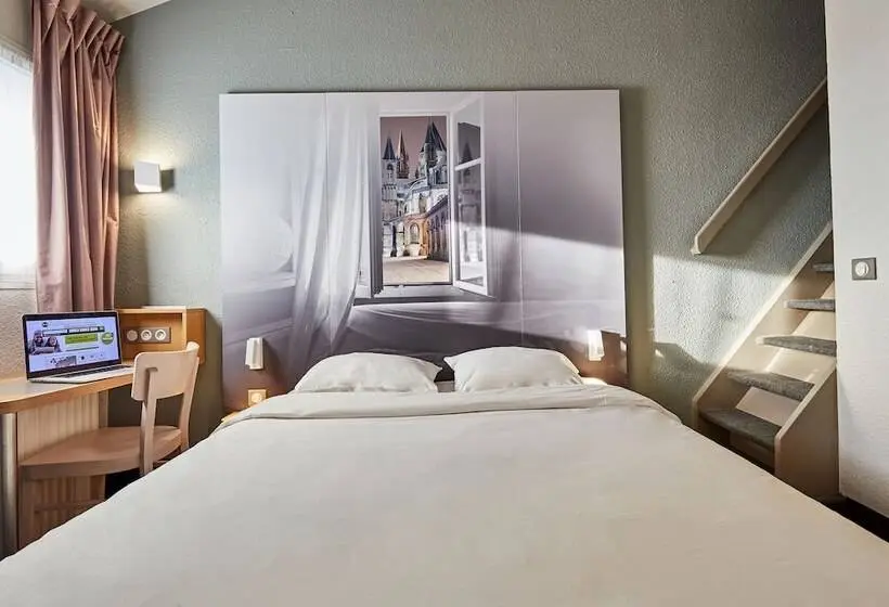 スタンダード4人部屋, B&b Hotel Caen Sud