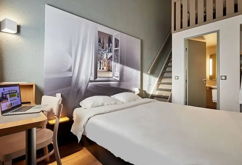 スタンダード4人部屋, B&b Hotel Caen Sud