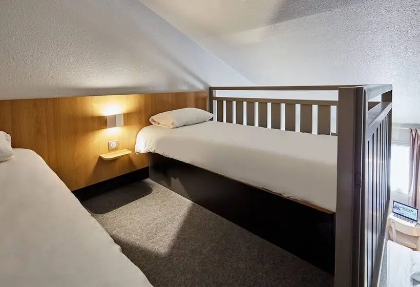 スタンダード4人部屋, B&b Hotel Caen Sud