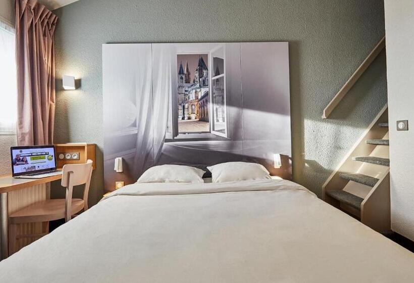 חדר סטנדרט לארבעה, B&b Hotel Caen Sud