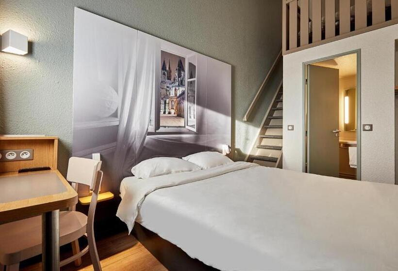 חדר קלאסי לארבעה, B&b Hotel Caen Sud