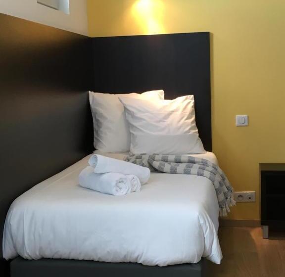 غرفة فردية مطلة على الحديقة, Les Bains Boyardville Hôtel Et Restaurant