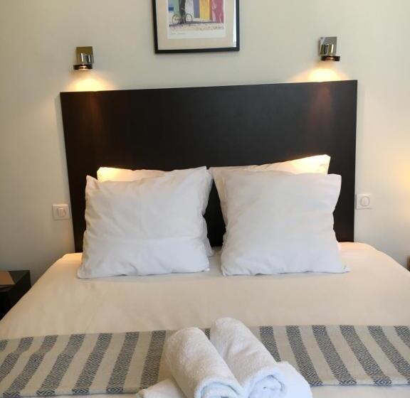 غرفة قياسية مطلّة علي الحديقة, Les Bains Boyardville Hôtel Et Restaurant