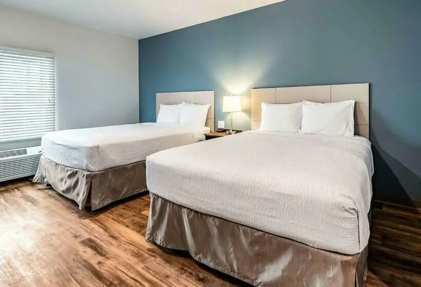 ２ダブルベッドのスタンダードルーム, Woodspring Suites Indianapolis Zionsville
