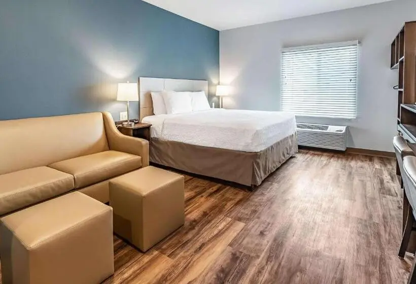 キングサイドベッドのスタンダードワンルーム, Woodspring Suites Indianapolis Zionsville