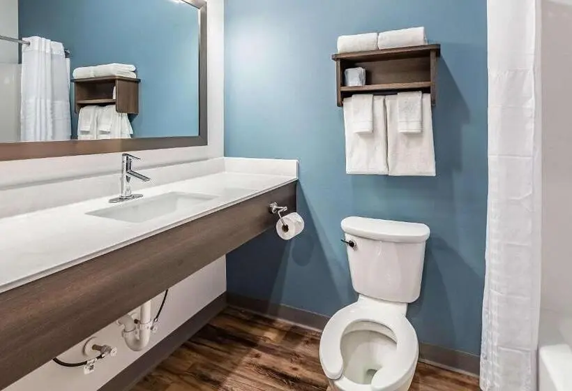 ２ダブルベッドのスタンダードルーム, Woodspring Suites Indianapolis Zionsville