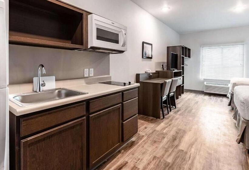غرفه قياسيه سريرين مزدوجين, Woodspring Suites Indianapolis Zionsville