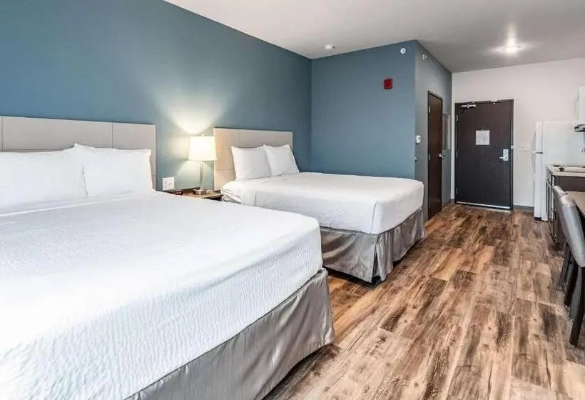 ２ダブルベッドのスタンダードルーム, Woodspring Suites Indianapolis Zionsville
