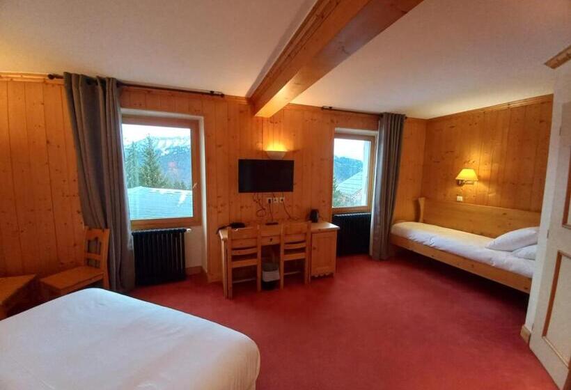 اتاق استاندارد سه نفره, Chalet Hotel Le Mont Bisanne