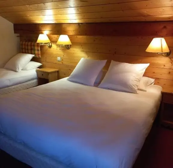 スタンダード4人部屋, Chalet Hotel Le Mont Bisanne