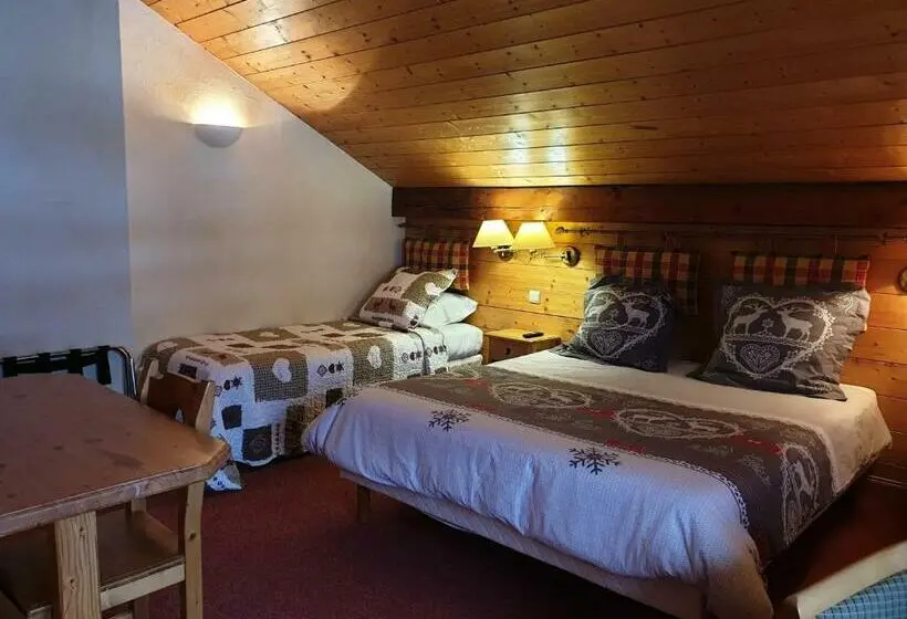スタンダード4人部屋, Chalet Hotel Le Mont Bisanne
