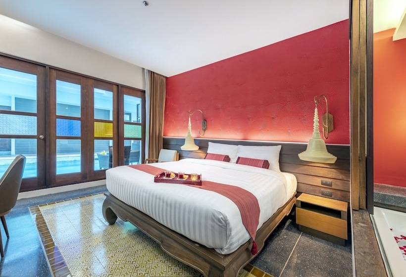 디럭스 4인 룸, Monkham Village Hat Yai