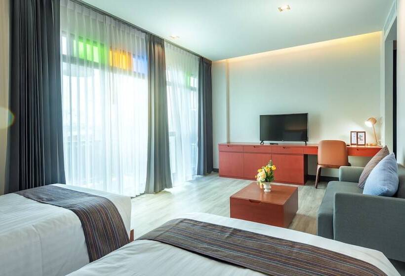 수피리어 룸 가든 전망, Monkham Village Hat Yai