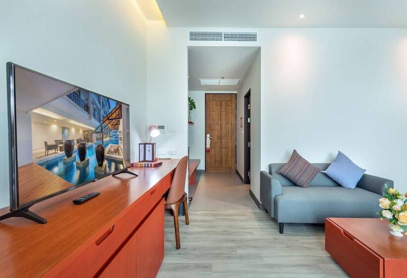 Quarto Superior Vista Jardim, Monkham Village Hat Yai