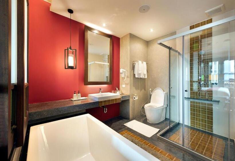 디럭스 4인 룸, Monkham Village Hat Yai