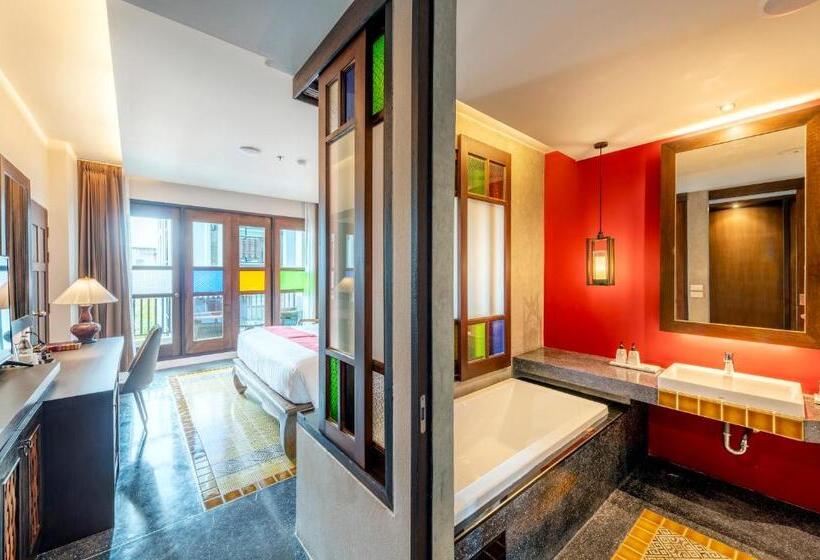 스탠다드 룸 킹사이즈 침대, Monkham Village Hat Yai