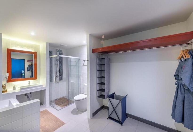 Quarto Superior Vista Jardim, Monkham Village Hat Yai
