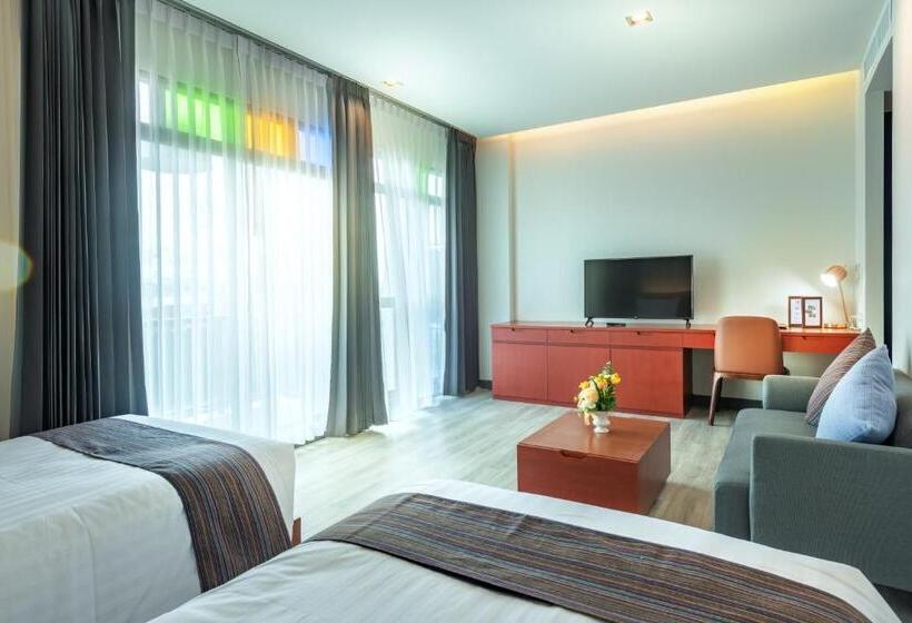 수피리어 룸 가든 전망, Monkham Village Hat Yai