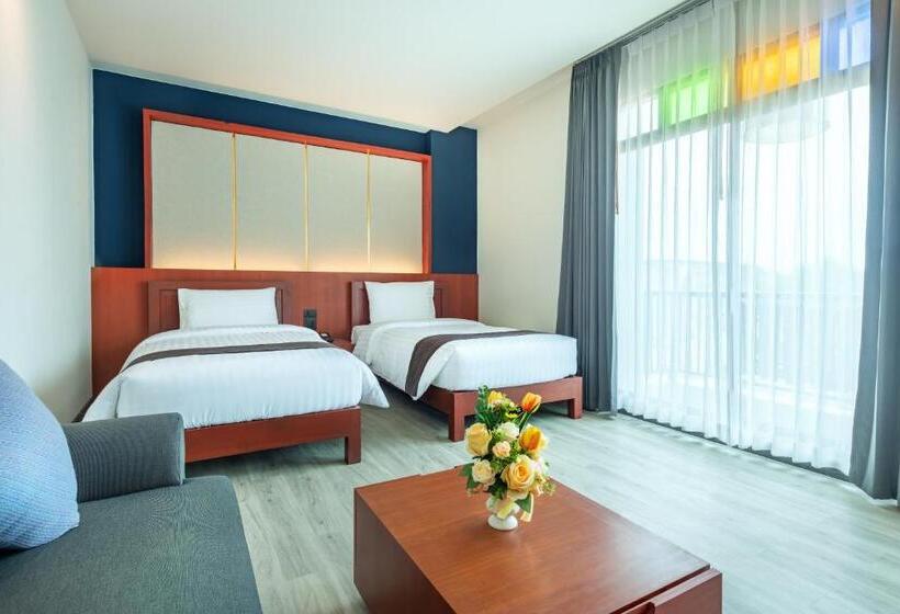 수피리어 룸 가든 전망, Monkham Village Hat Yai