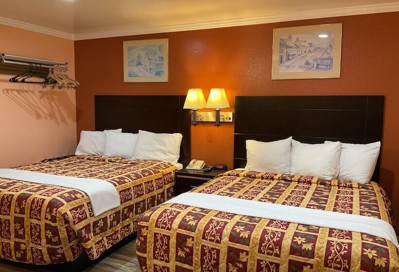 غرفه قياسيه سريرين مزدوجين, Budget Motel