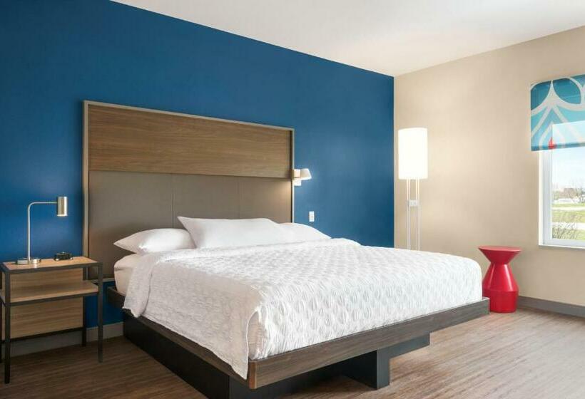 장애인을 위한 킹사이즈 침대 스탠다드 룸, Tru By Hilton Milwaukee Brookfield