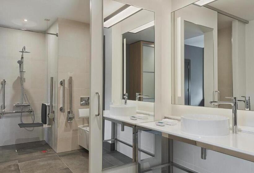 Стандартный Номер Кровать Кинг, Aloft Aberdeen Teca