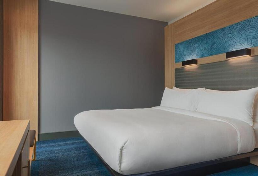 Стандартный Номер Кровать Кинг, Aloft Aberdeen Teca