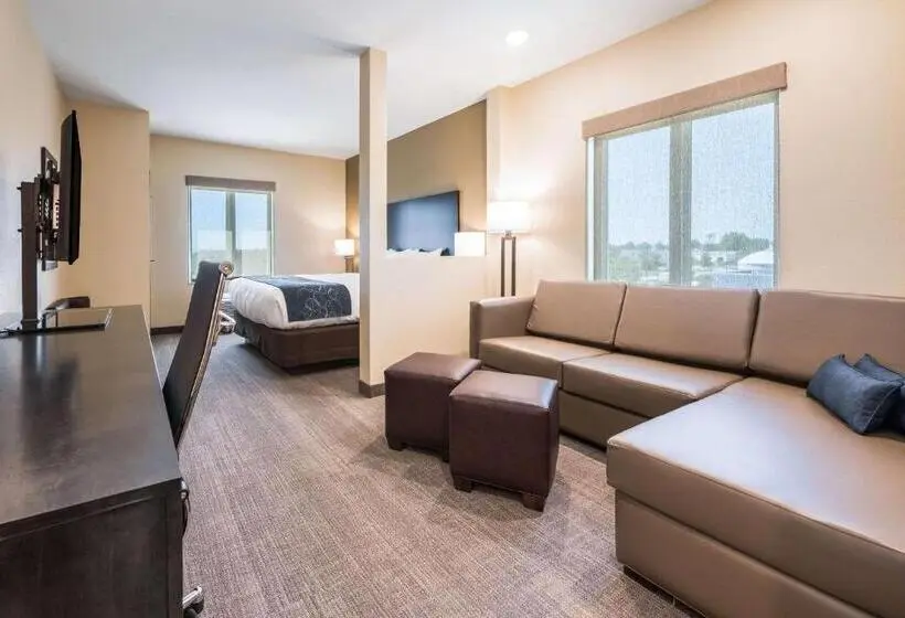 キングサイズベッドのスイートルーム, Comfort Suites Marysville Columbus  Northwest