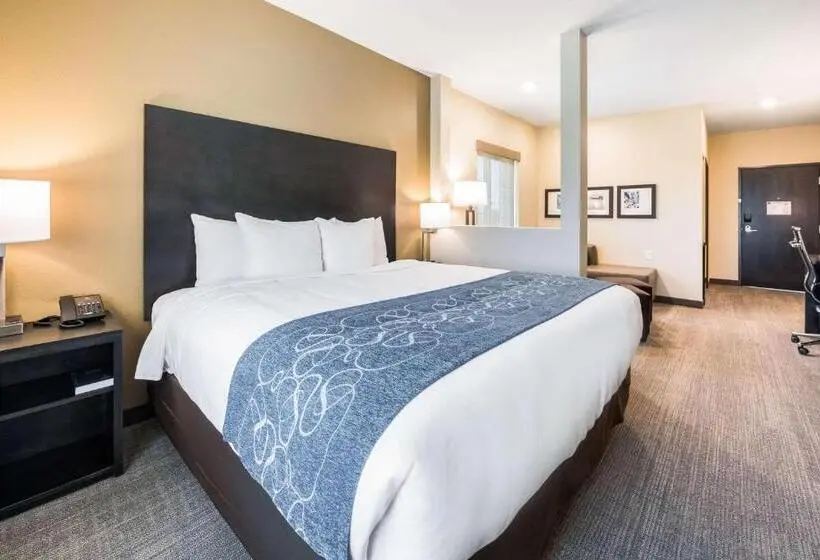 キングサイズベッドのスイートルーム, Comfort Suites Marysville Columbus  Northwest