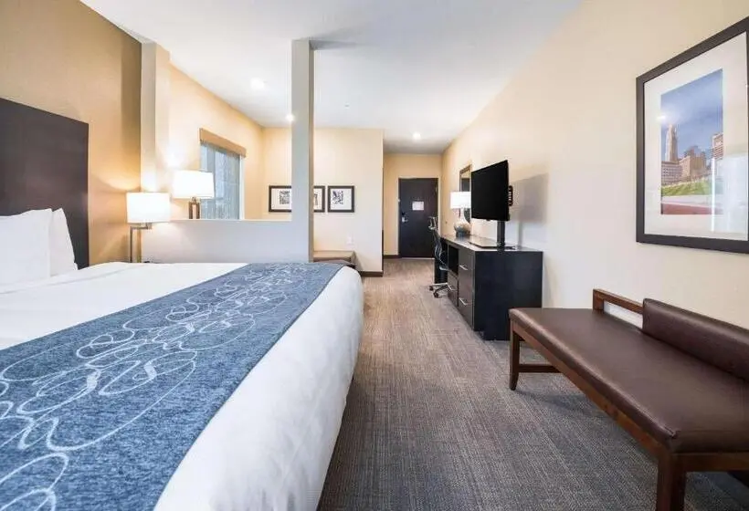 キングサイズベッドのスイートルーム, Comfort Suites Marysville Columbus  Northwest