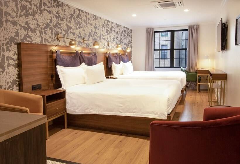 带2个双人床的标准工作室, Scherman