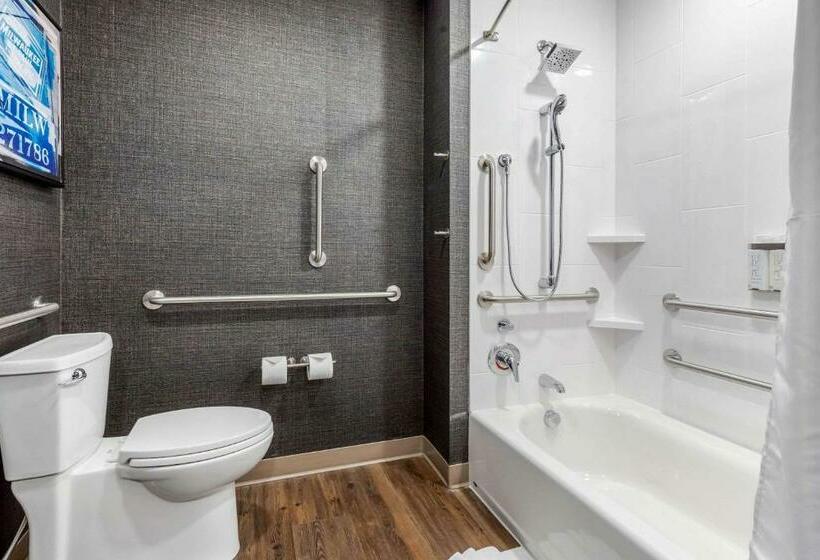 اتاق استاندارد با تخت بزرگ برای معلولان, Cambria Hotel Milwaukee Downtown