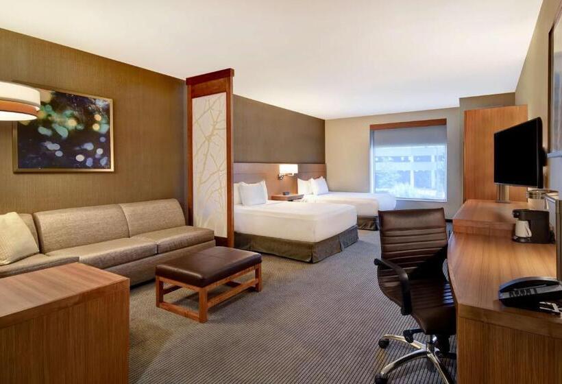 اتاق استاندارد با تخت دو نفره بزرگ برای معلولان, Hyatt Place Huntsville   Research Park   Redstone