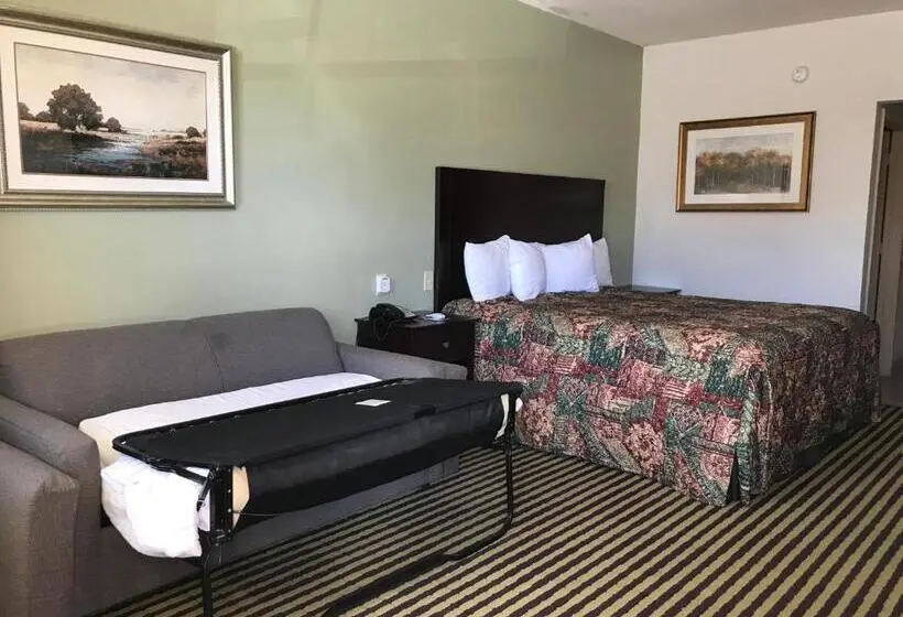 キングサイズベッドのスタンダードルーム, Big Lake Inn And Suites