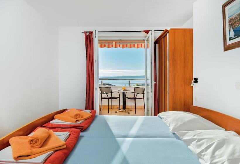 آپارتمان 1 خوابه با چشمانداز دریا, Apartments Vila Adrijana & Fitness Studio Wolf Bv