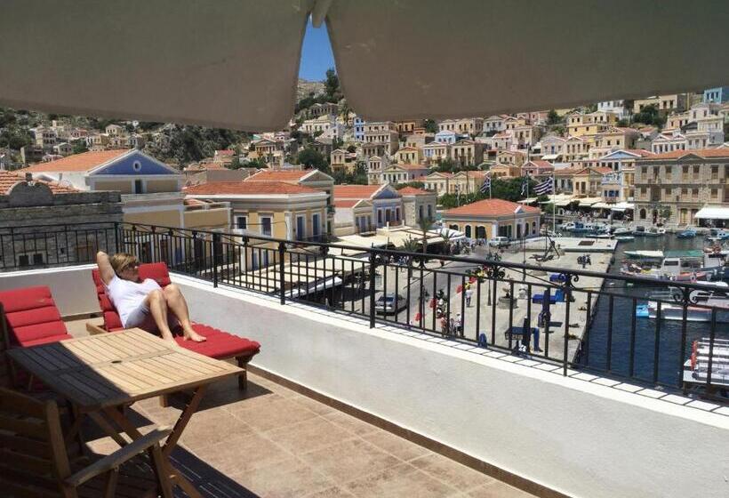 סטודיו סופריור עם נוף לים, Captain's Suites