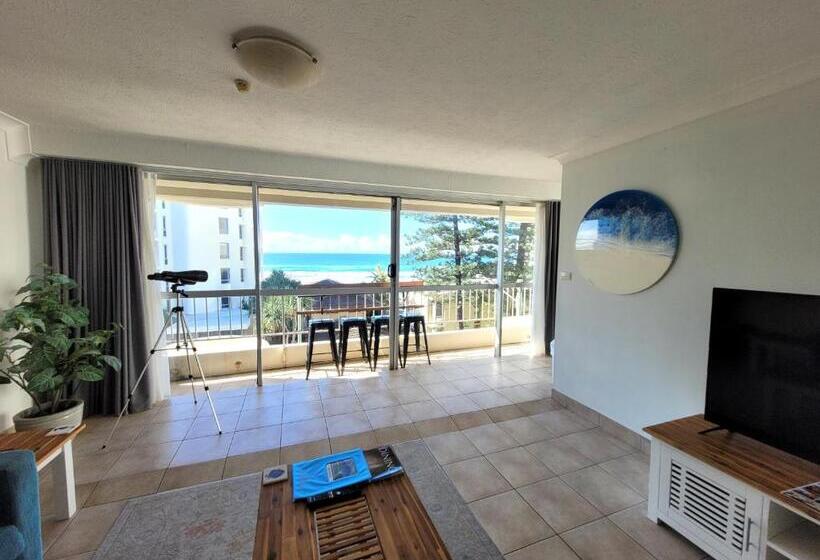 شقة غرفة واحدة مطلة على البحر, Surfers Chalet