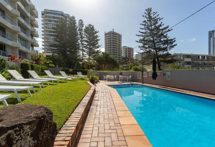 غرفة قياسية إطلالة جانبية علي البحر, Surfers Chalet