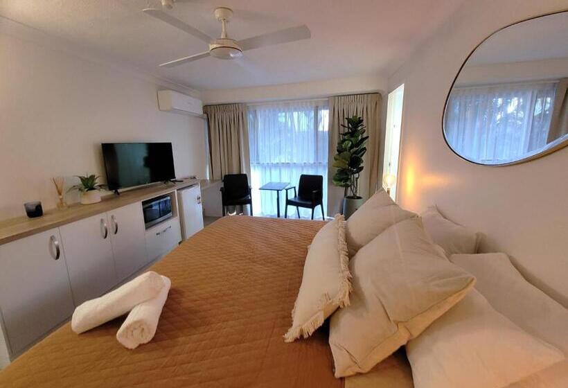 شقة غرفة نوم واحدة بالطابق الأرضى, Surfers Chalet