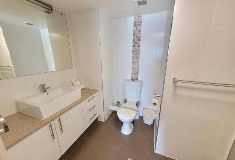 شقة غرفتين مطلة على البحر, Surfers Chalet