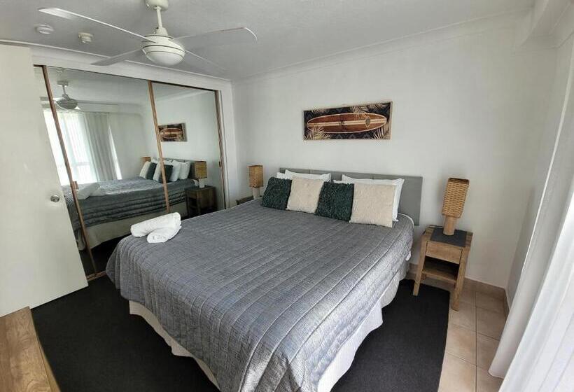 شقة غرفة واحدة مطلة على البحر, Surfers Chalet