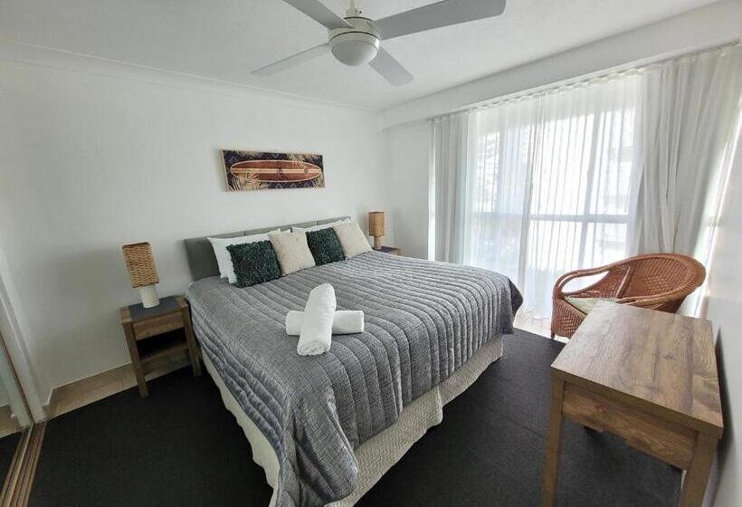 شقة غرفة واحدة مطلة على البحر, Surfers Chalet