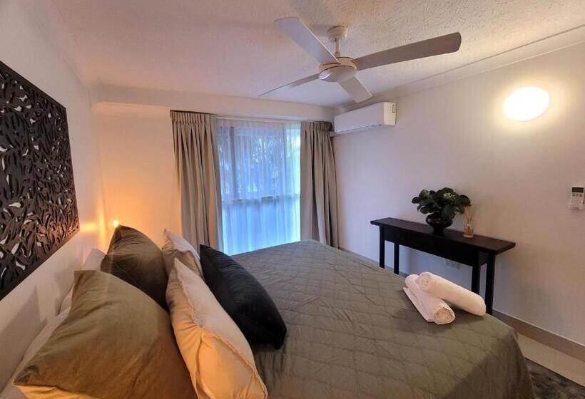 شقة غرفة نوم واحدة بالطابق الأرضى, Surfers Chalet