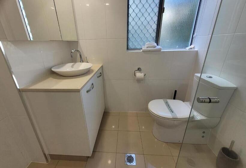 شقة غرفة نوم واحدة بالطابق الأرضى, Surfers Chalet