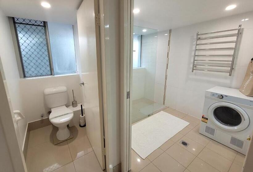 شقة غرفة نوم واحدة بالطابق الأرضى, Surfers Chalet