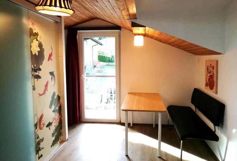 山の見えるジュニアスイート, Aparthotel Pan Haus