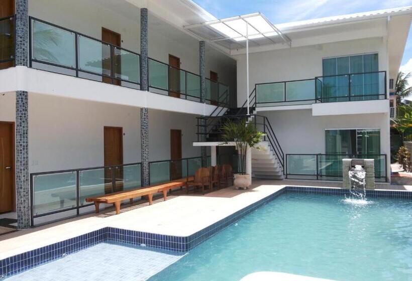 חדר סטנדרט לשלושה עם מרפסת, Areia Do Atlantico