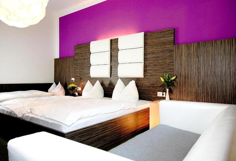 带阳台的三人标准间, Albrechtshof Gohrisch