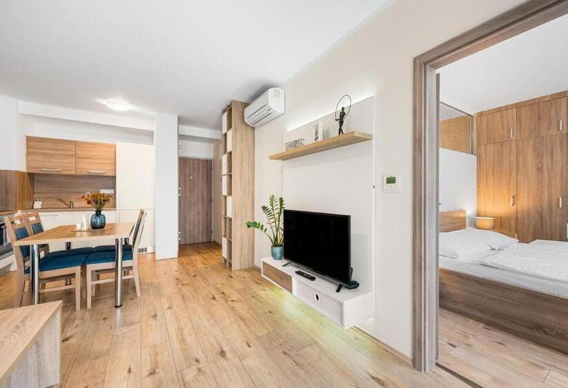 آپارتمان 1 خوابه با بالکن, Apart Hotel Virgo