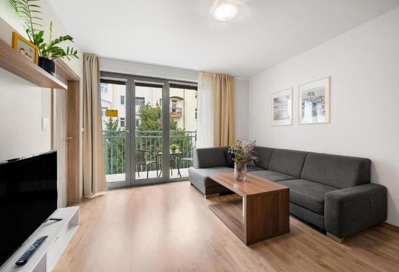 آپارتمان 1 خوابه با بالکن, Apart Hotel Virgo